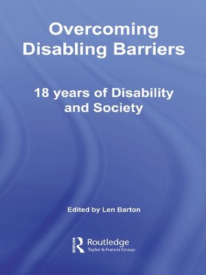 cover image of Overcoming Disabling Barriers